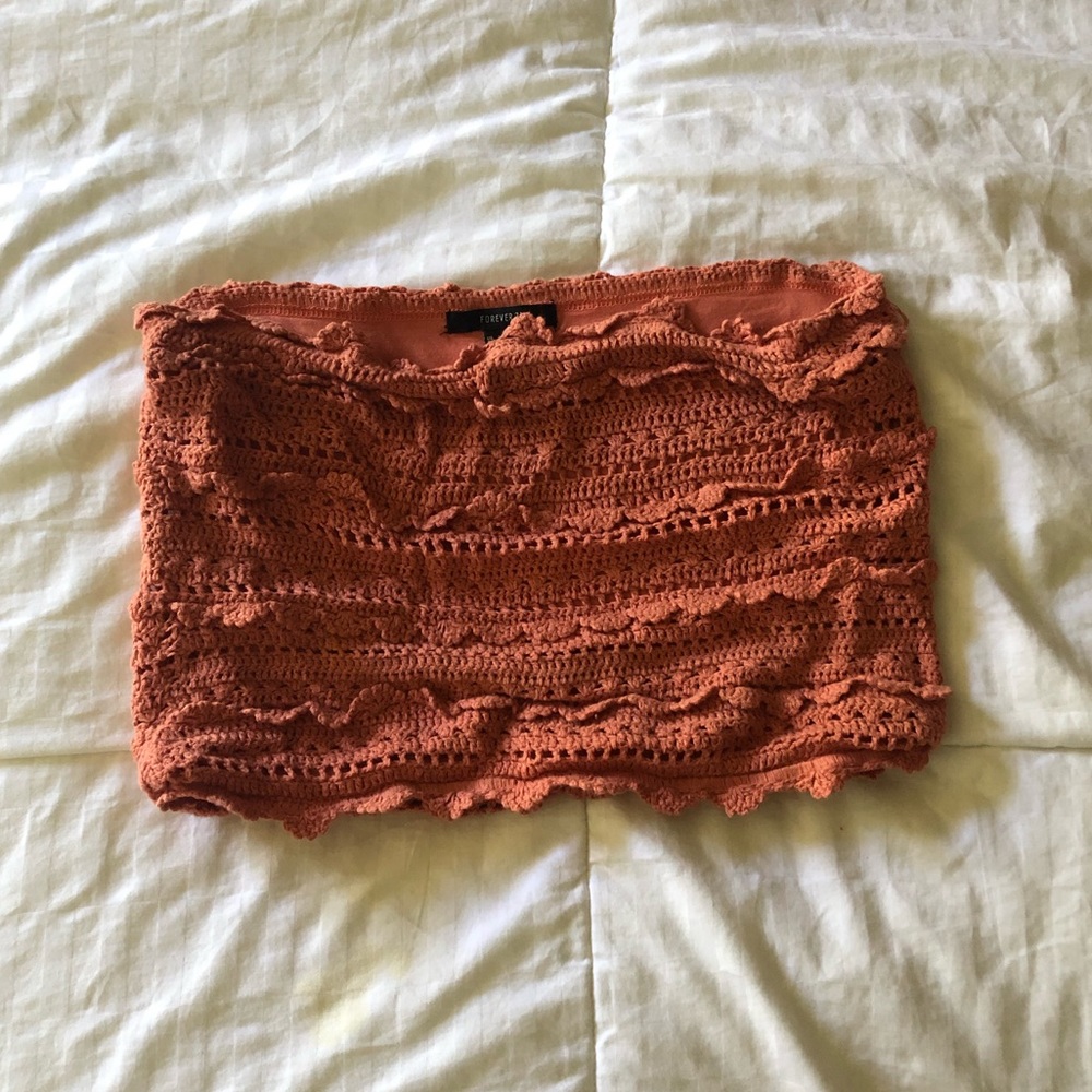 Woven Tube Top